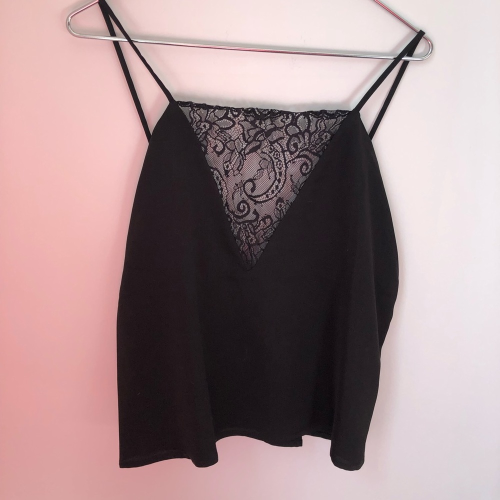 Black Lace Blouse